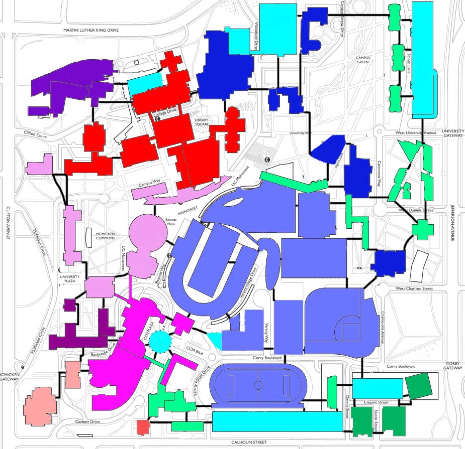 the map